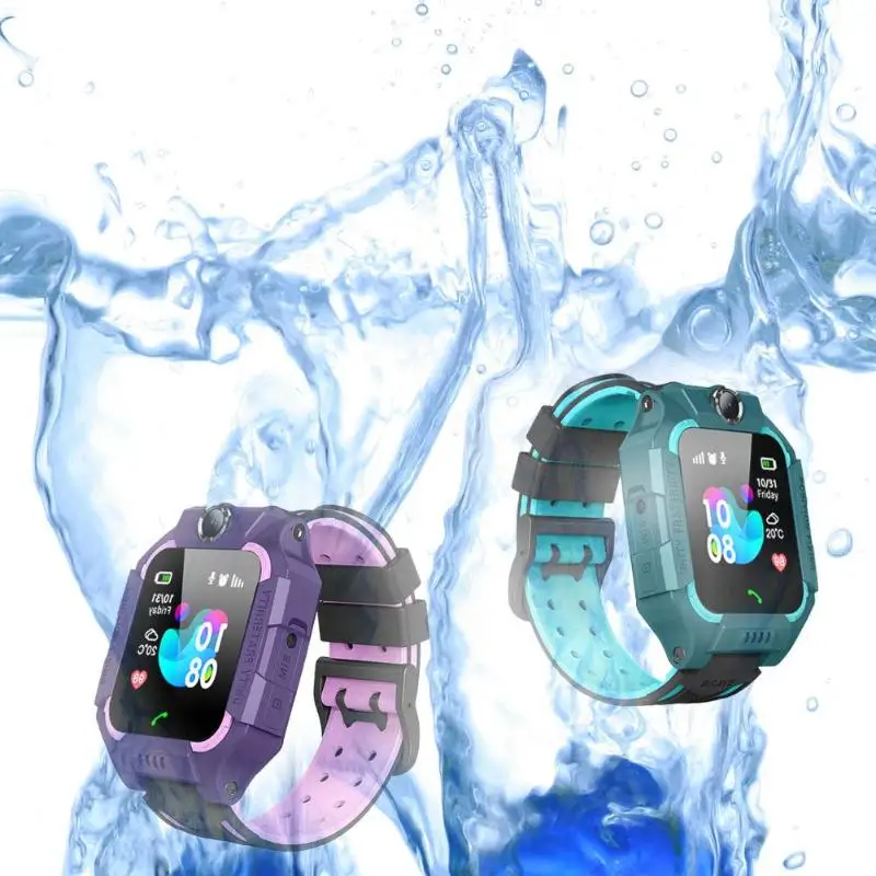 ABS Non/Waterproof Children Digital Touch Wristwatch Baby Watch Phone Camera Flashlight Voice Android iOS Anti-lost Kid Toy Gift