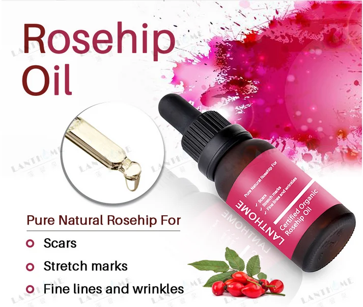 Lanthome Rose fruit oil, repair scars, eliminate wrinkles, increase skin luster