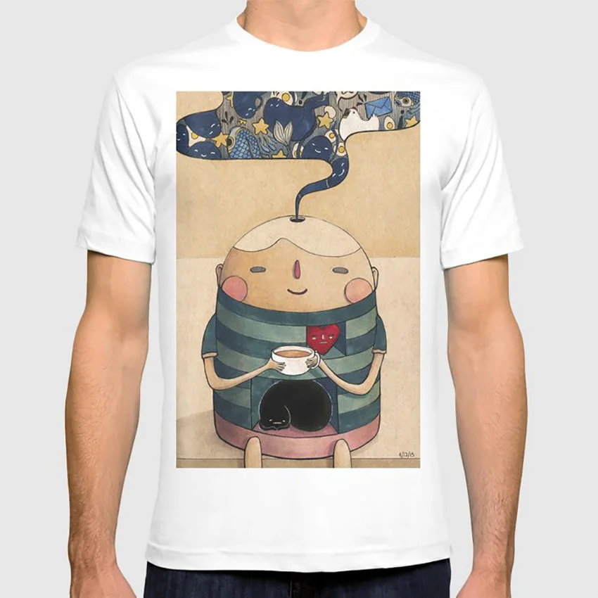 Coffee Break T shirt animals childrens food |