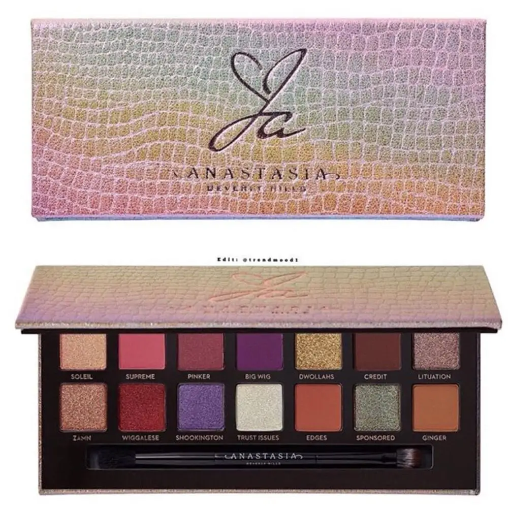 Anastasia Beverly hils ABH Jackie Aina палитра теней для век стойкие матовые блестящие тени для век с блестками косметическая палитра