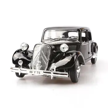 

1952 Citroen 15cv 6 Cyl Classic Car 1:18 Alloy Diecast Model Cars Static Simulation Vintage Car Decorations For Home