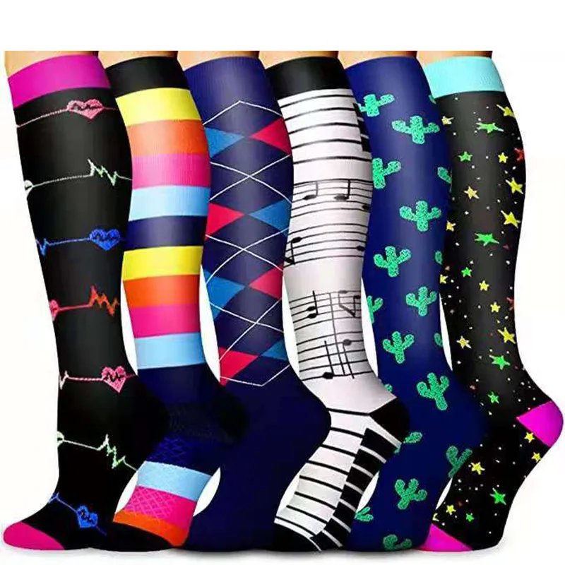 Running Compression Stockings Knee High Nursing Socks Fit Pregnancy