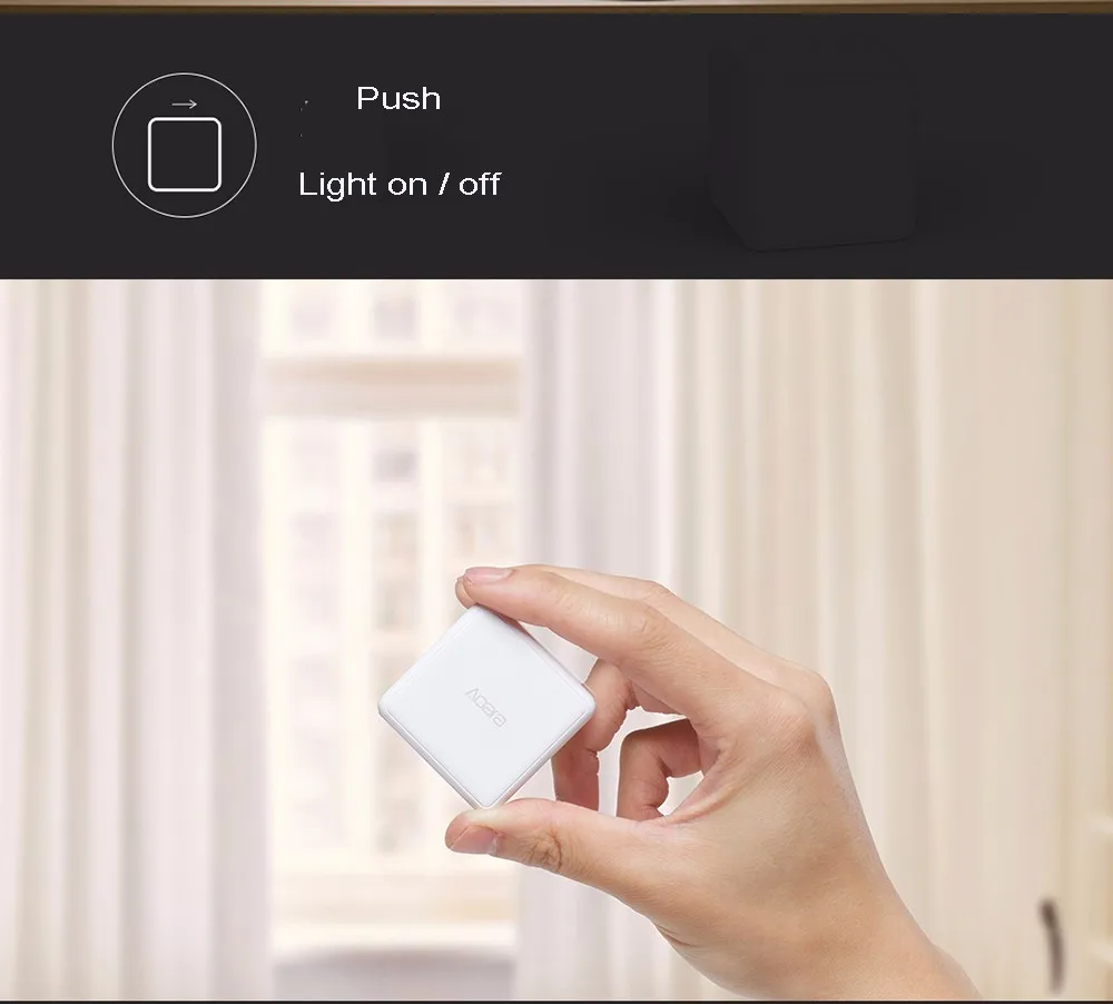 Aqara датчик жестов волшебный куб контроллер беспроводной переключатель 6 жестов датчик ZigBee moiton датчик для Xiaomi умный дом
