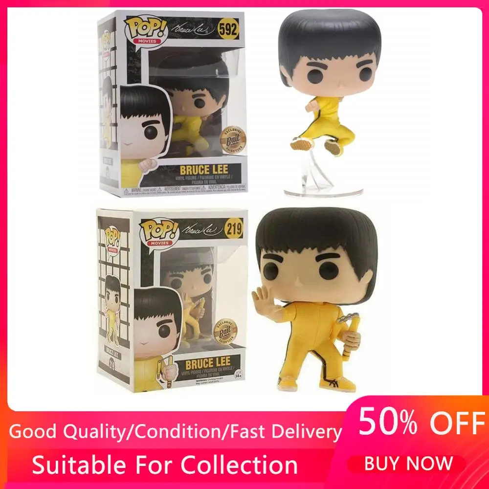 FUNKO POP Новое поступление ограниченная серия Брюс Ли Виниловая фигурка