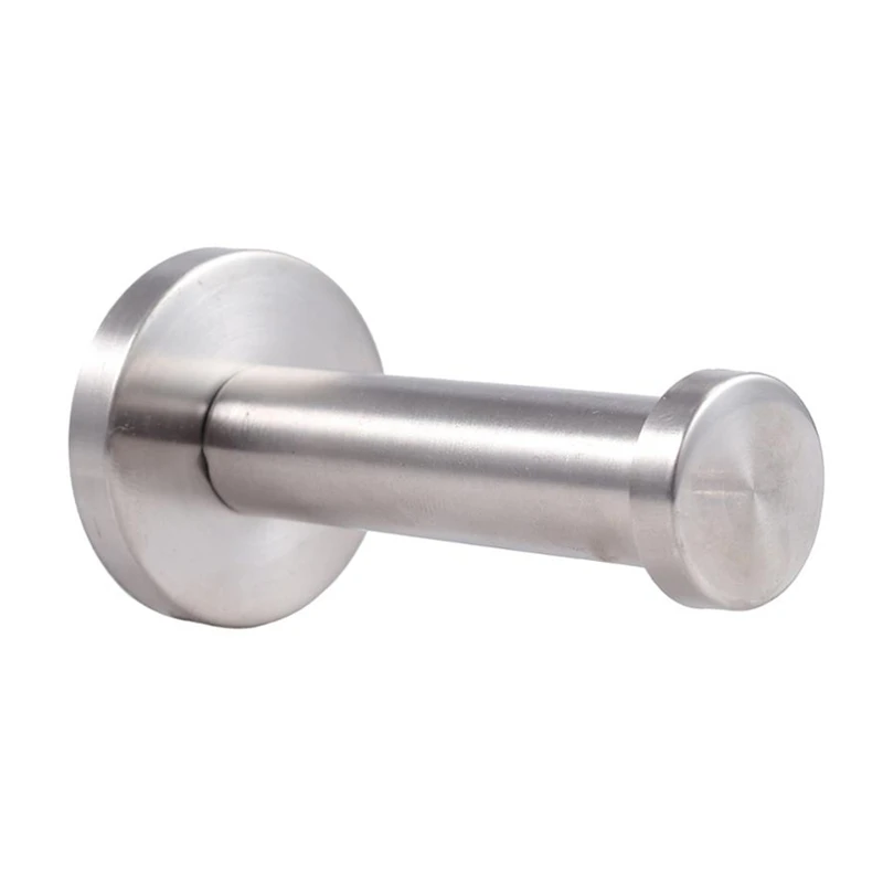 6 PCS for Stainless Steel Wall-Mount Towel Hook Coat Hanger for Bathroom Hanger for Heated TOWEL Bath Hook