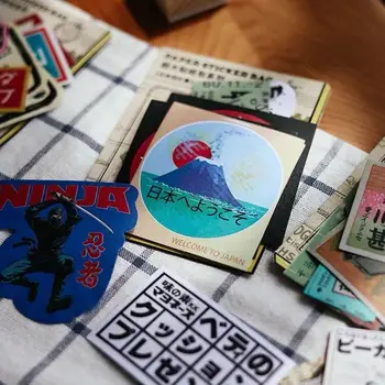 

20set/lot Kawaii Stickers Time intelligence station Decorative Mobile Stickers Scrapbooking DIY Japanese Craft Stickers