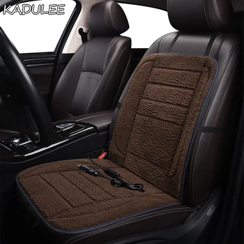 

KADULEE 12V Heated car seat cover for Jeep all model Cherokee compass Renegade Grand Cherokee Winter Pad Cushions car seats