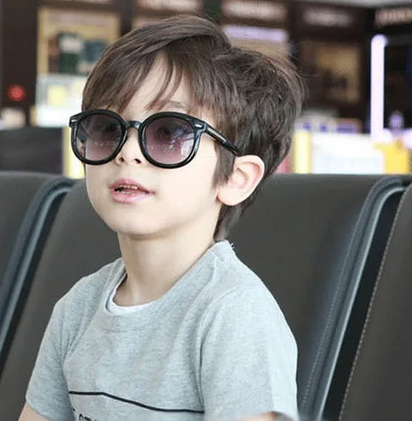 Модные детские солнцезащитные очки, новые солнечные очки для мальчиков, милые очки для девочек, милая детская одежда с глазами для детей от 4 до 12 лет