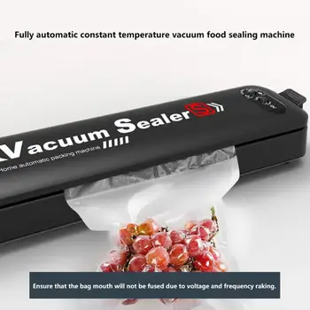 

Household Automatic Food Vacuum Sealer Package Sealing Machine Sealer Vacuum Packer with Including 15Pcs Bags
