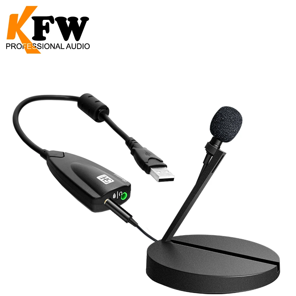 KFW SK100USB компьютерный микрофон планшетофон живой Интернет класс видеомикрофон
