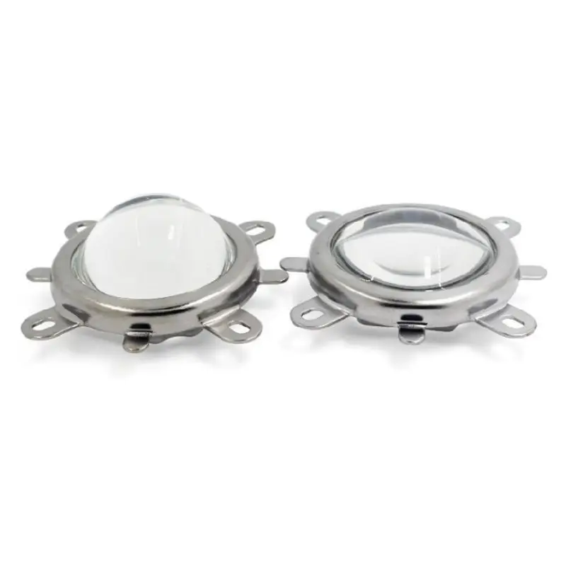 

High Power Lamp Beads Optical Glass Lens 44mm LED Lamp Bead Concentrating Plano-convex Lens