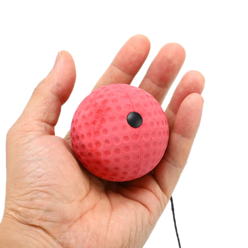 

Boxing Reflex Speed Punch Ball Training with 3 balls Hand Eye Coordination Headband Improve Reaction Muay Thai Gym Exercise