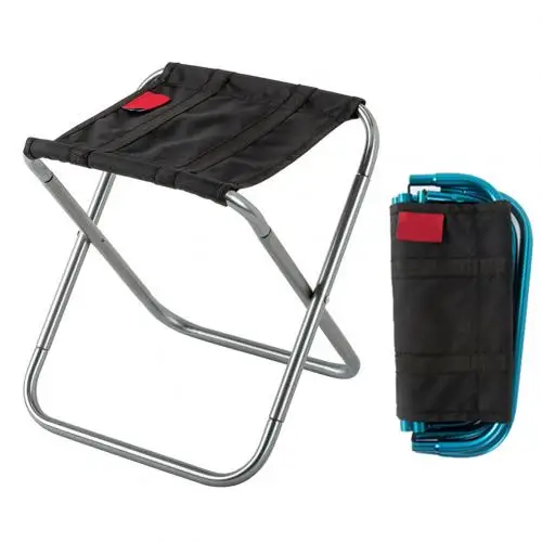 Outdoor Aluminium Alloy Portable Folding Fishing Chair Picnic Camping Stool  camping chair  folding stool 