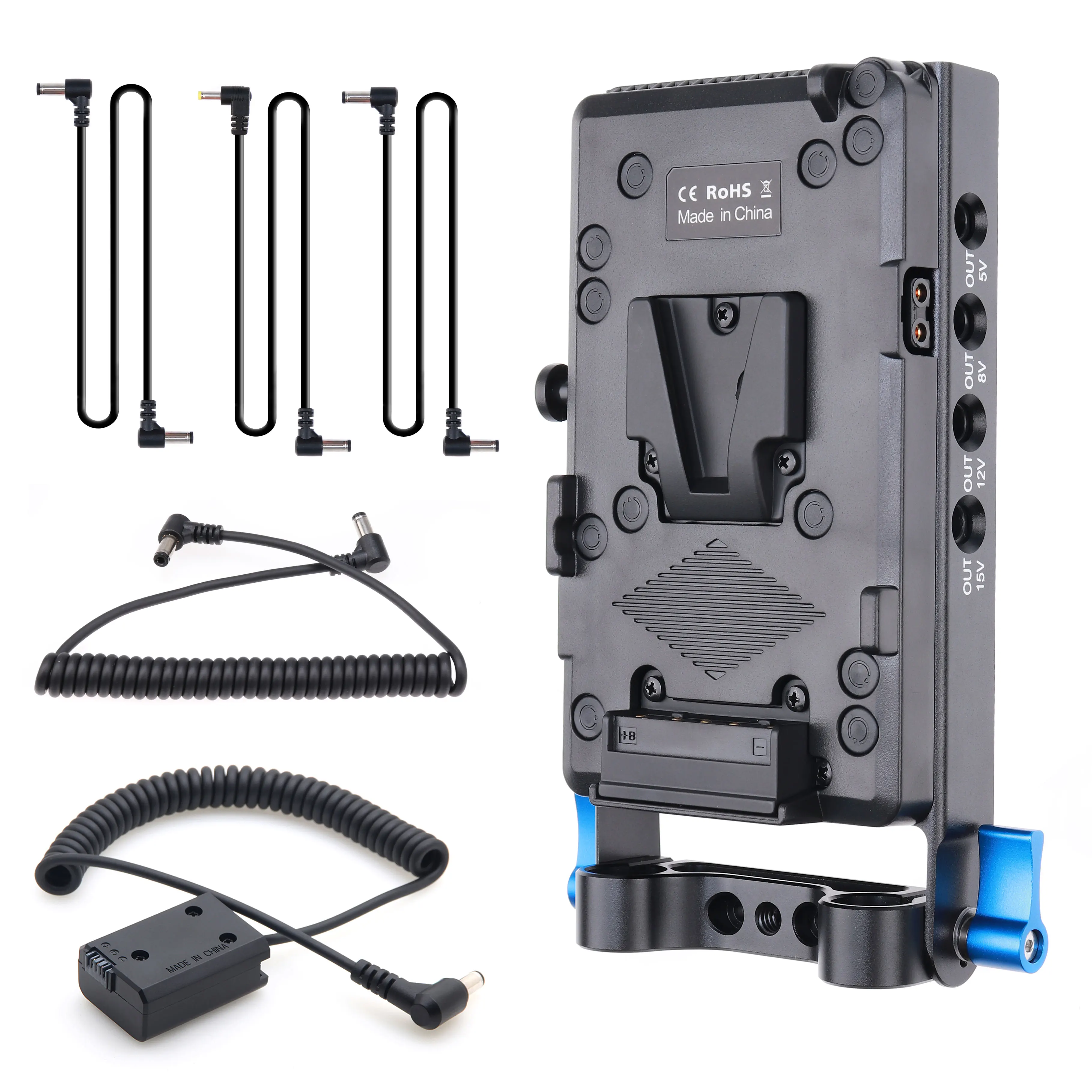 

FOTGA Power Supply Systerm Battery Plate Adapter Plate for Sony A7 A7R A7S A7M A7II A7S2 A7M2 A7R2 A6500 A6400 A6300 A6100 A6000