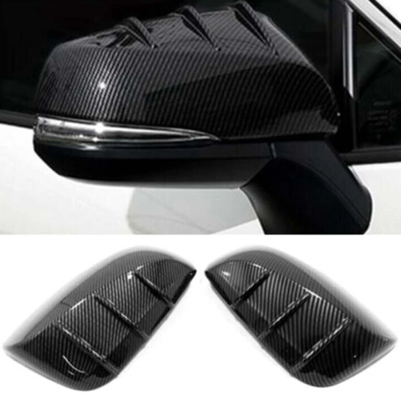 Car Door Rearview Mirror Cover Cap Decorative Shell for TOYOTA RAV4 RAV