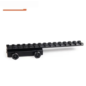 

20mm Picatinny Weaver Rail Scope Extension QD Long Riser Mounts Base Adapter Converter For Tactical Hunting Airsoft RL1-0035