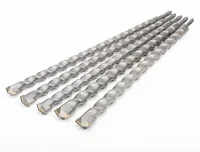 Perceuse électrique pour béton en alliage d'acier au tungstène, 500mm, 1 pièce, pour le perçage des murs, perceuse SDS PLUS SDS carrée 8mm-32mmBIT 2