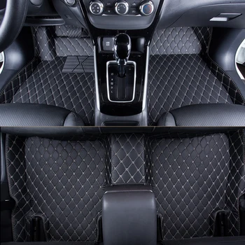 

WLMWL Car Floor Mats For Chrysler all models 300c 300 Grand Voyager car accessories car styling Car Carpet Covers foot mat