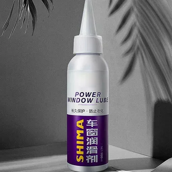 

100ml Car Rubber Strip Window Lubricant Eliminate Noise Dresser Rustproof Door Sunroof Glass Lift Maintenance Softening Cleaning