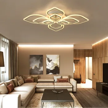 

Living room lamp simple modern creative led special-shaped ceiling lamp master bedroom hall lamp with remote control lamp