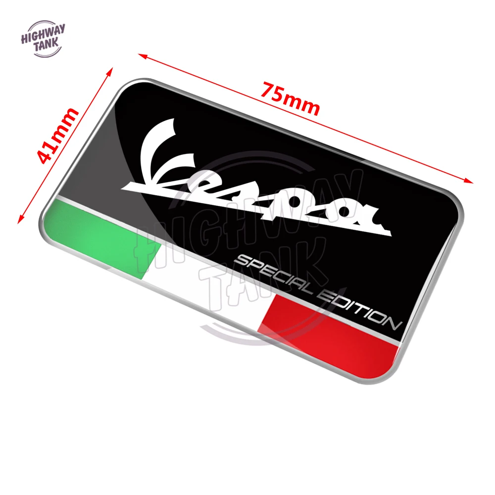 3D мотоцикл наклейка италия флаг специальное издание наклейка чехол для piaggio Vespa GTS GTV LX наклейки