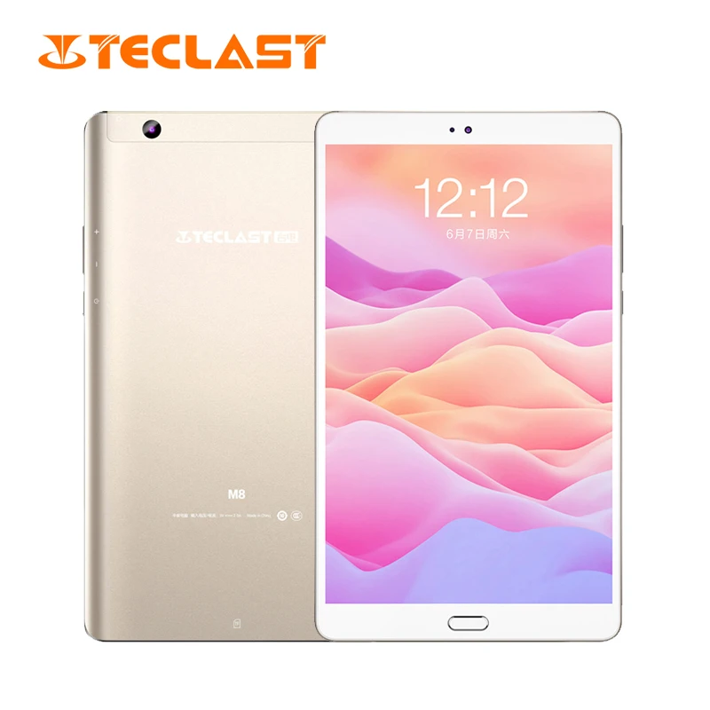 Планшет Teclast M8 8 4 дюйма 2560x1600 четыре ядра 3 ГБ ОЗУ 32 Гб ПЗУ Wi-Fi 4800 мАч Android 7 1 |