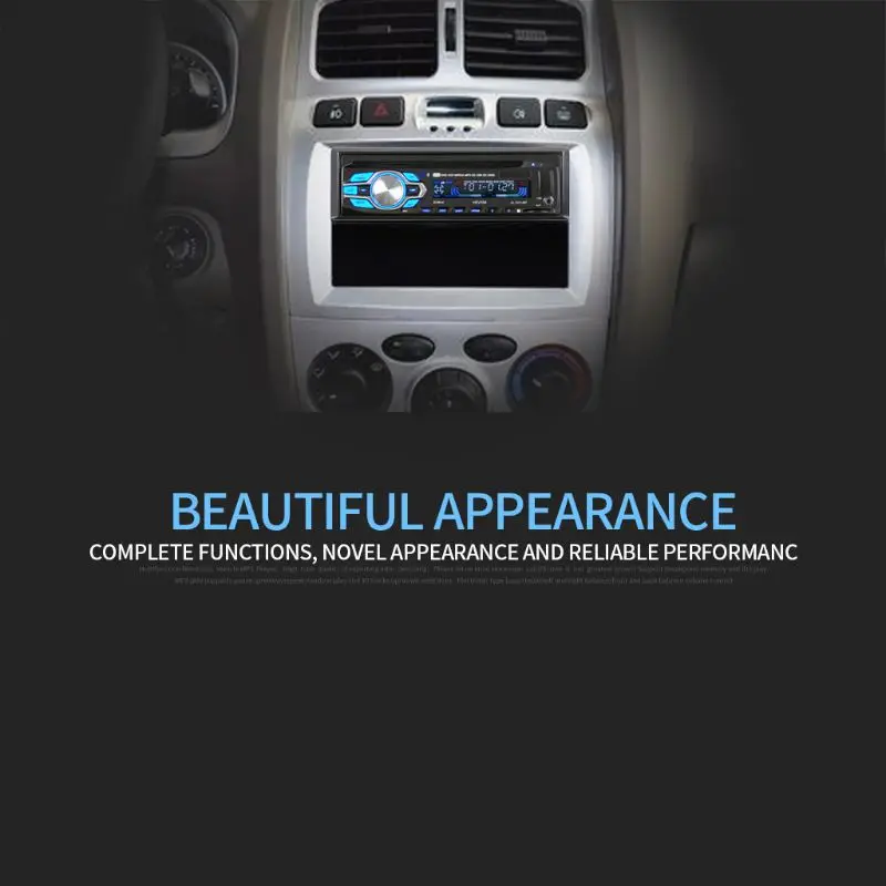 1 Din 12V автомобильный DVD CD плеер автомобиля MP3 стерео автомобиля Handfree Авторадио BT аудио