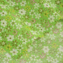 Booksew хлопок Ткань Цветы зеленый предварительно срезанный жир четверть DIY Telas De Algodon Para лоскутное Telas Tissu Tecido материал