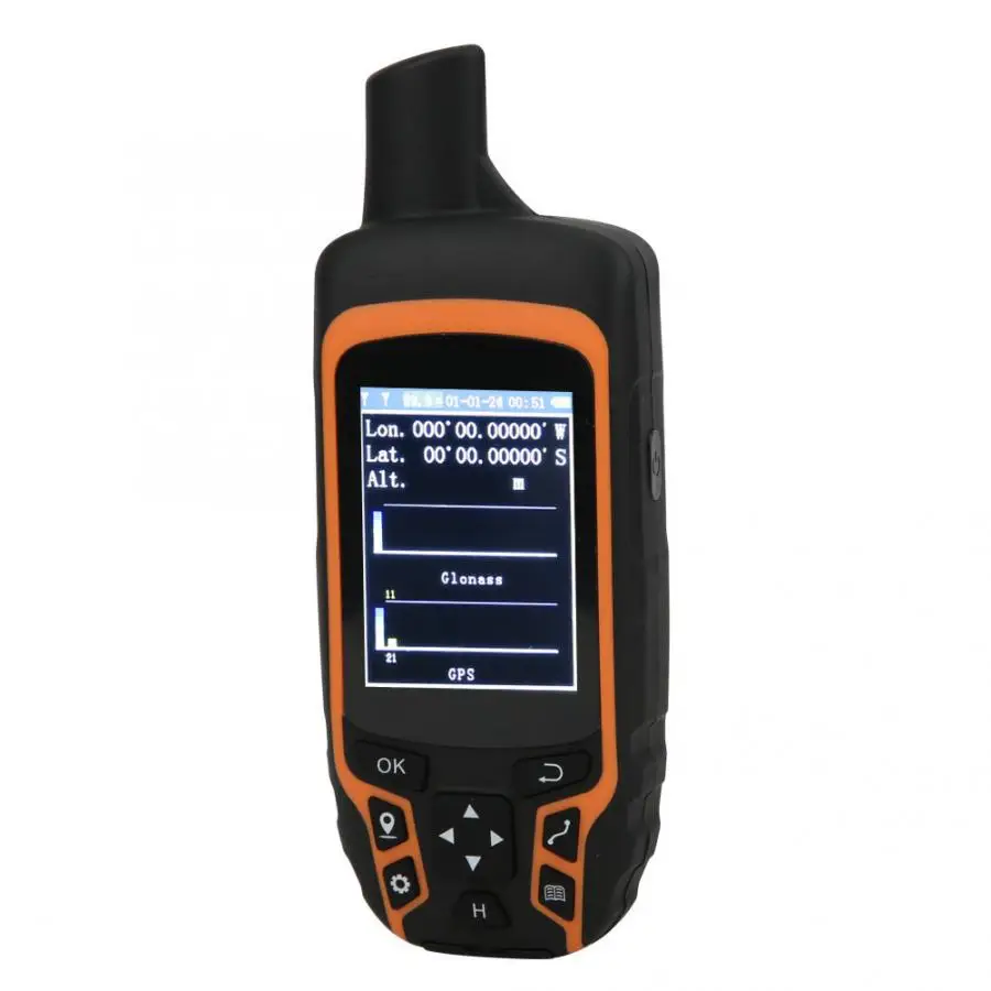 Ручной GPS Навигационный трек прибор для измерения площади Земли TFT 100 дюйма вилка