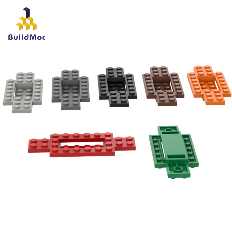 Сборные детали BuildMOC 30029 4x10 рамка Шасси для строительных блоков сделай сам