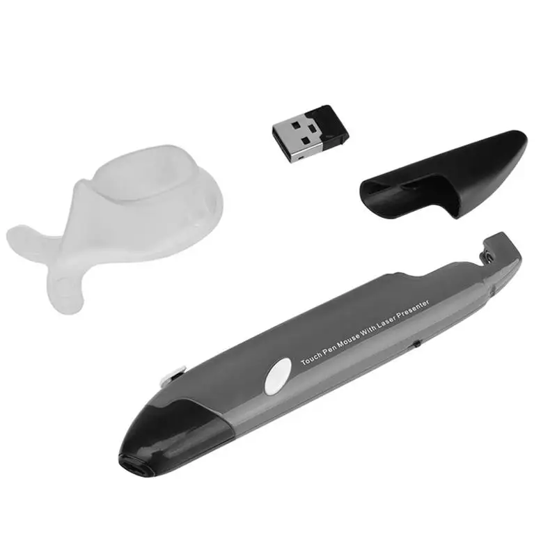 2 4G Беспроводная USB оптическая ручка мышь регулируемая подставка 4 клавиши мини