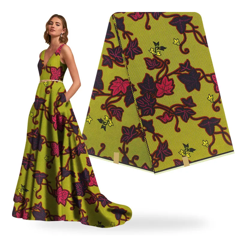 Белая хлопковая восковая ткань s Африканский вощеная ткань Анкара принт ткань хлопок батик африканская ткань H170602