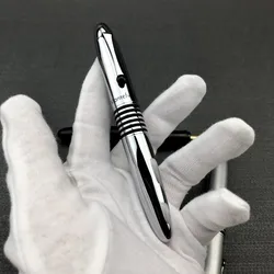 Pluma estilográfica de Metal de gama alta, pluma de latón con absorción de tinta, Diseño de Nueva York, bolígrafo de firma para oficina y negocios