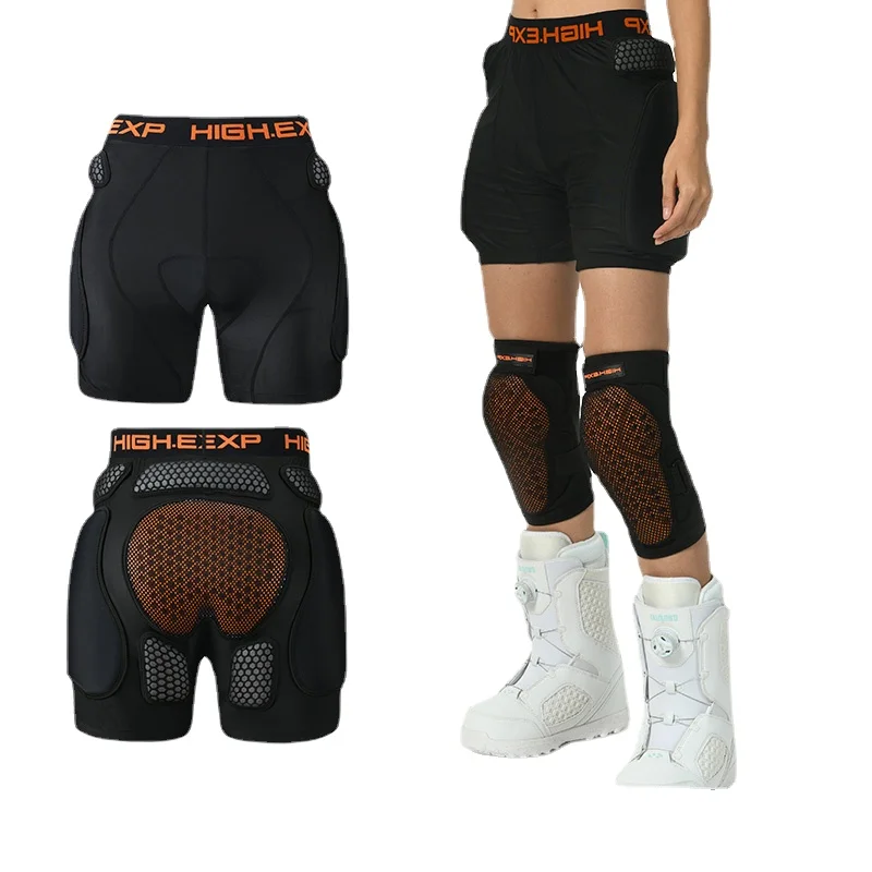 Защитное снаряжение для лыжного спорта наколенники армированные штаны