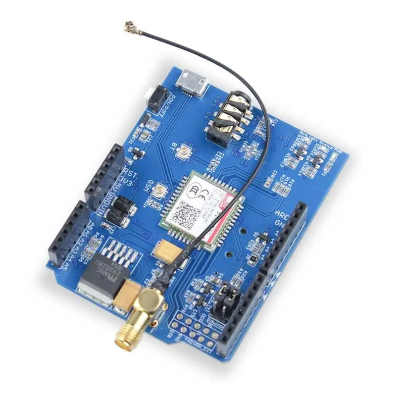 Elecrow GPRS GSM SIM800C щит для Arduino модуль с антенной Sim900 PCBA макетная плата DIY Kit модули|shield
