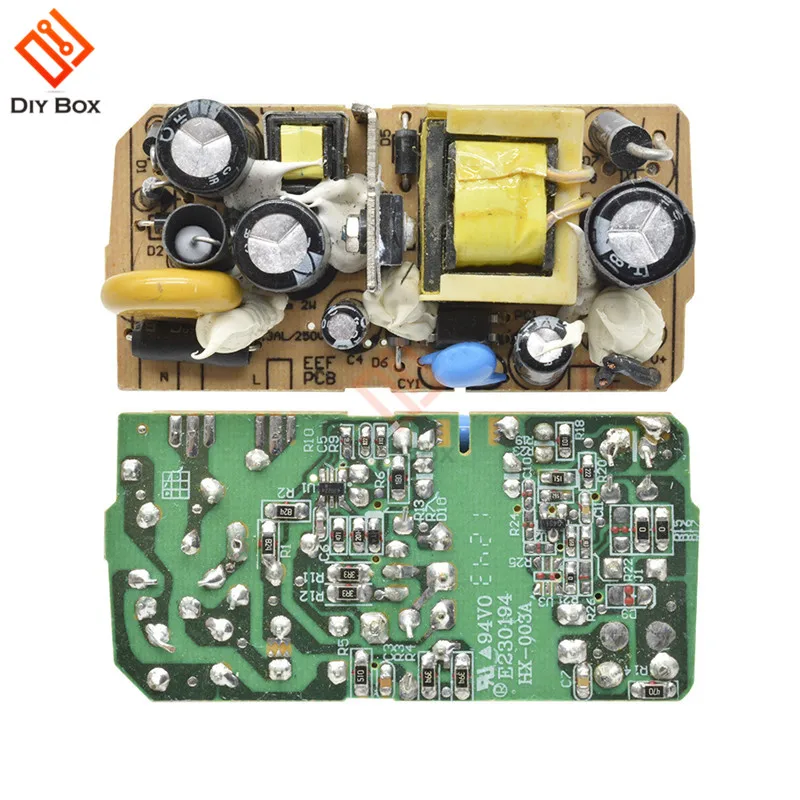 12V 1A AC-DC 12V 1A/5В 2.5A переключение Питание модуль постоянного тока Напряжение регулятор несмонтированная плата зарядного устройства с ремонт 2000MA 2500MA импульсивный источник питания 110V 220V - Цвет: 12V 1A
