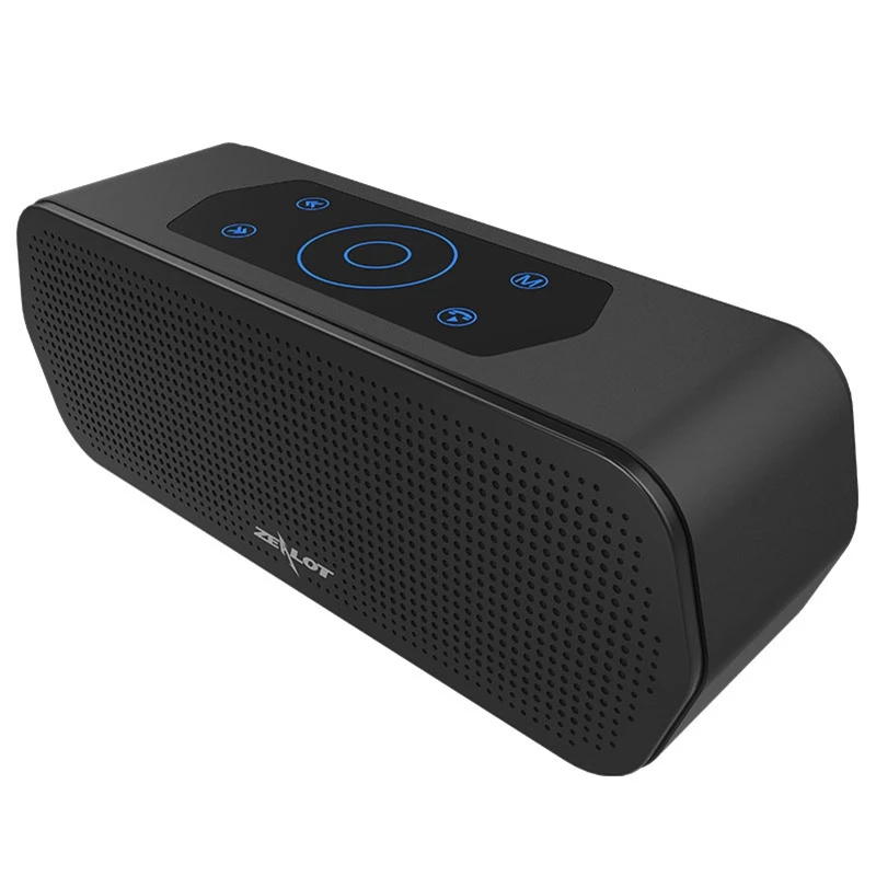 ZEALOT S20 Bluetooth динамик сабвуфер портативный маленький динамик открытый мобильный телефон беспроводной аудио 3D стерео объемный звук Effec