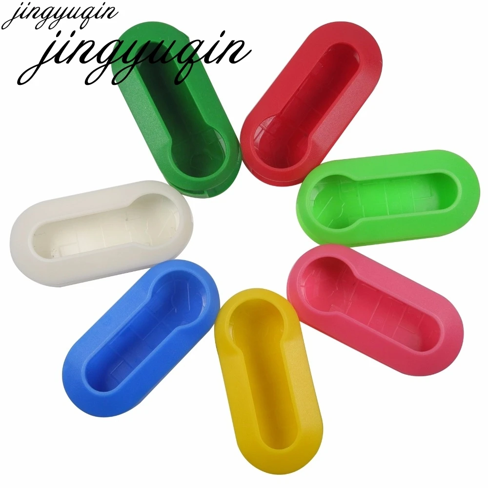 Красочный сменный корпус пластиковый чехол ключа Fob для Fiat 500 Panda Punto Bravo