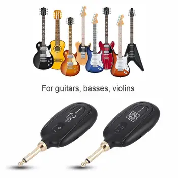 

2pcs/set Guitar Wireless System Transmitter Receiver For Guitar Violin Musical Instruments Accessories
