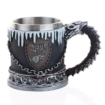 

mug game thrones Bar family applicable personality large-capacity European fashion draft beer mug beer mug