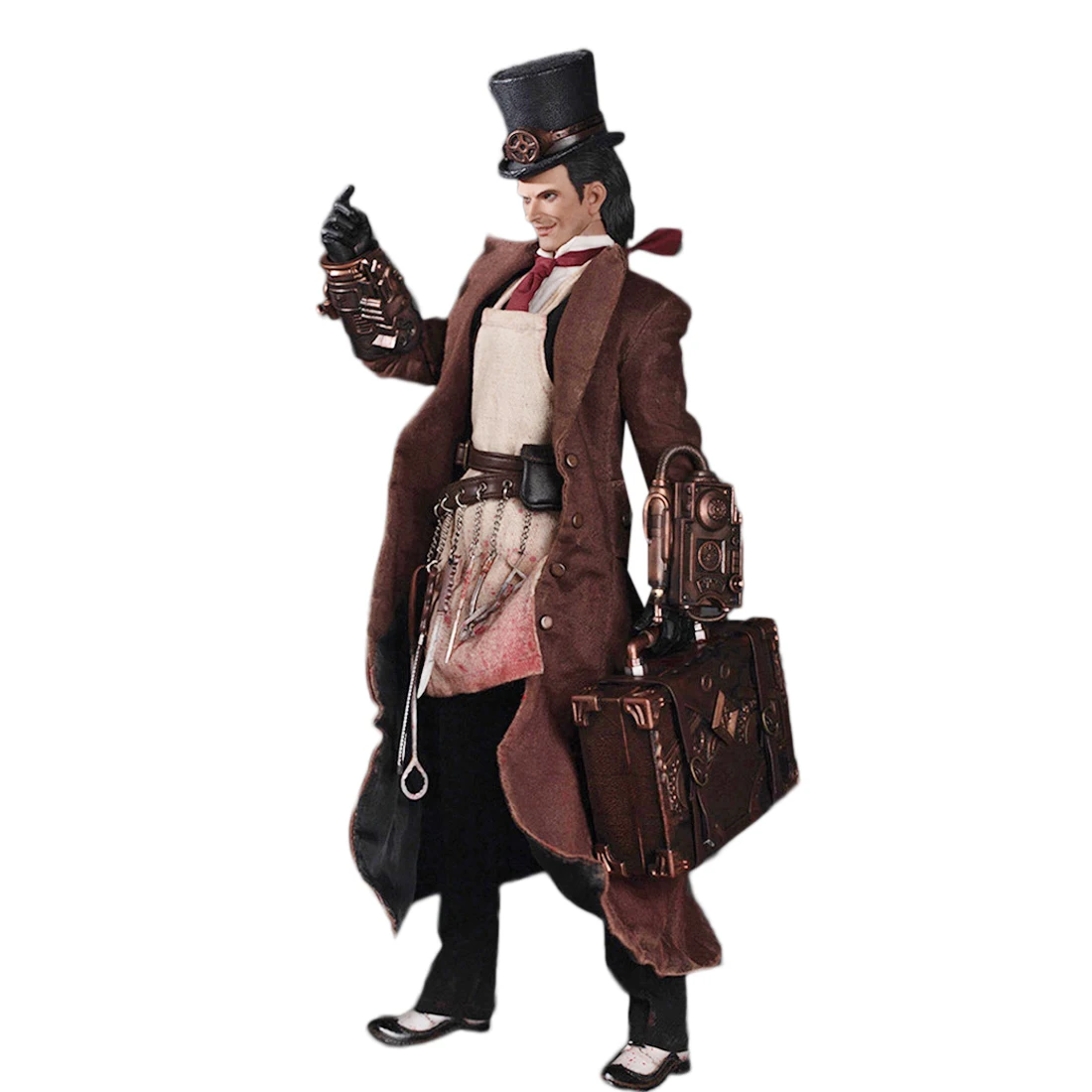 

RingToys1/6 12-Inch Action Figure Model For Jack The Ripper With Dual Head Sculpt