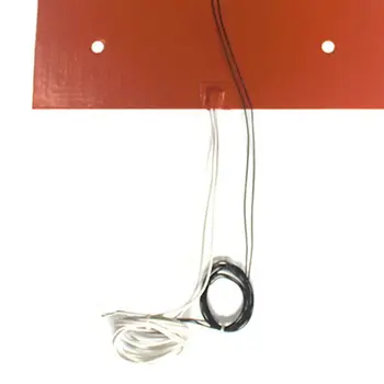 

235*235mm 120V 50W Silicone Rubber Heating Pad For 3D Printer Heating Bed