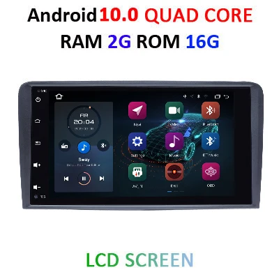 2G 16G LCD Android 10 DSP IPS car radio Multimedia GPS Navigation For Audi A3 8P S3 2003-2012 RS3 Sportback autoradio no 2din DVD Head Unit - Color: 2G 16G LCD