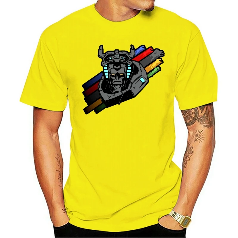 

t shirt Voltron Voltron Printed Beach Tee Shirt Men 100 Cotton Short Sleeve 5x Cute