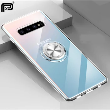 

For Samsung Galaxy S10 5G S10 S9 S8 Plus Note 9 Note 8 S10e S20 Ultra Note 20 Ultra Note 10 Case Cover Soft Silicone Ring Holder
