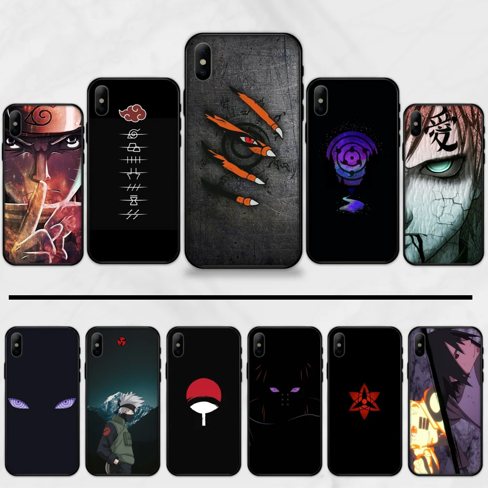 Naruto Japan Anime cartoon comics cool Coque Shell Phone Case For iphone 5 5S SE 5C 6 6S 7 8 plus X XS XR 11 PRO MAX | Мобильные