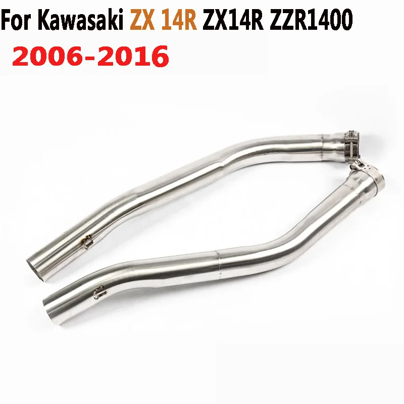 Для Kawasaki ZX 14R ZX14R ZZR1400 2006-2016 полная система скольжения выхлопная труба мотоцикла 51