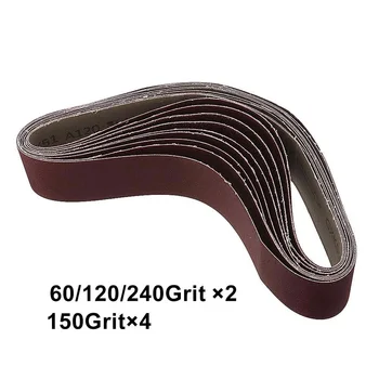 

Supplies Sanding belts Aluminum Oxide 60/120/150/240 Grit Polishing Tools