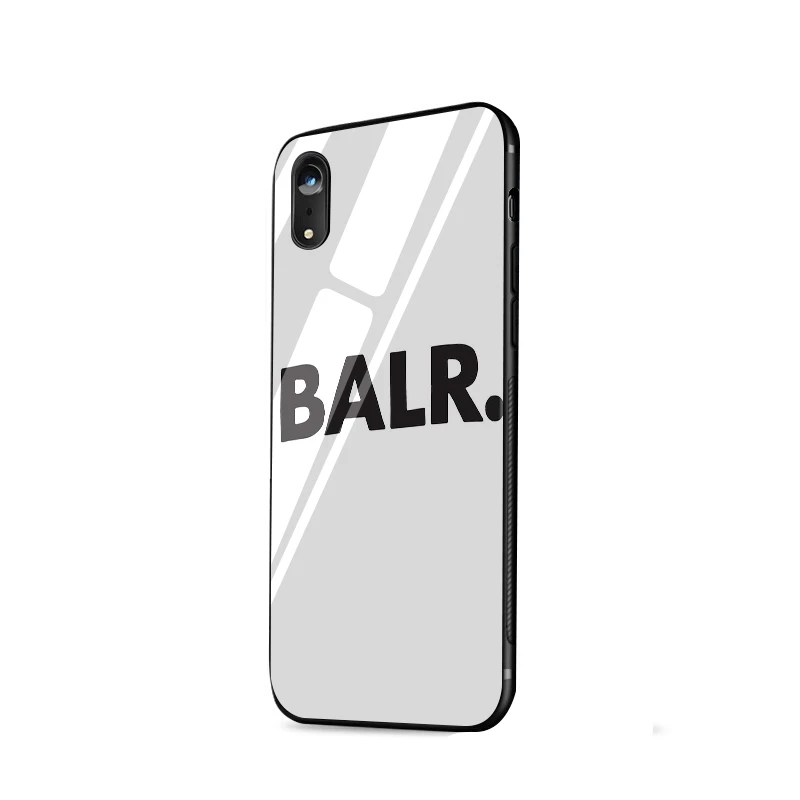 Стеклянный чехол для телефона для iPhone 6 6s 7 8 Plus X XR XS Max 5 S 5 SE Cover BALR - Цвет: G7