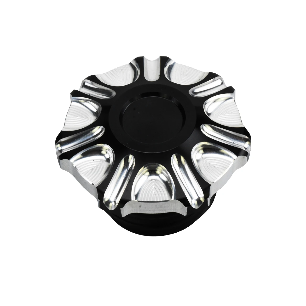 Motorcycle Black Chrome Fuel Gas Oil Cap Fuel Gas Tank Cover For Harley Sportster 883 1200 XL XR Iron Dyna Touring Softail